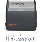 1-Zeile Unterschriftenstempel schwarz